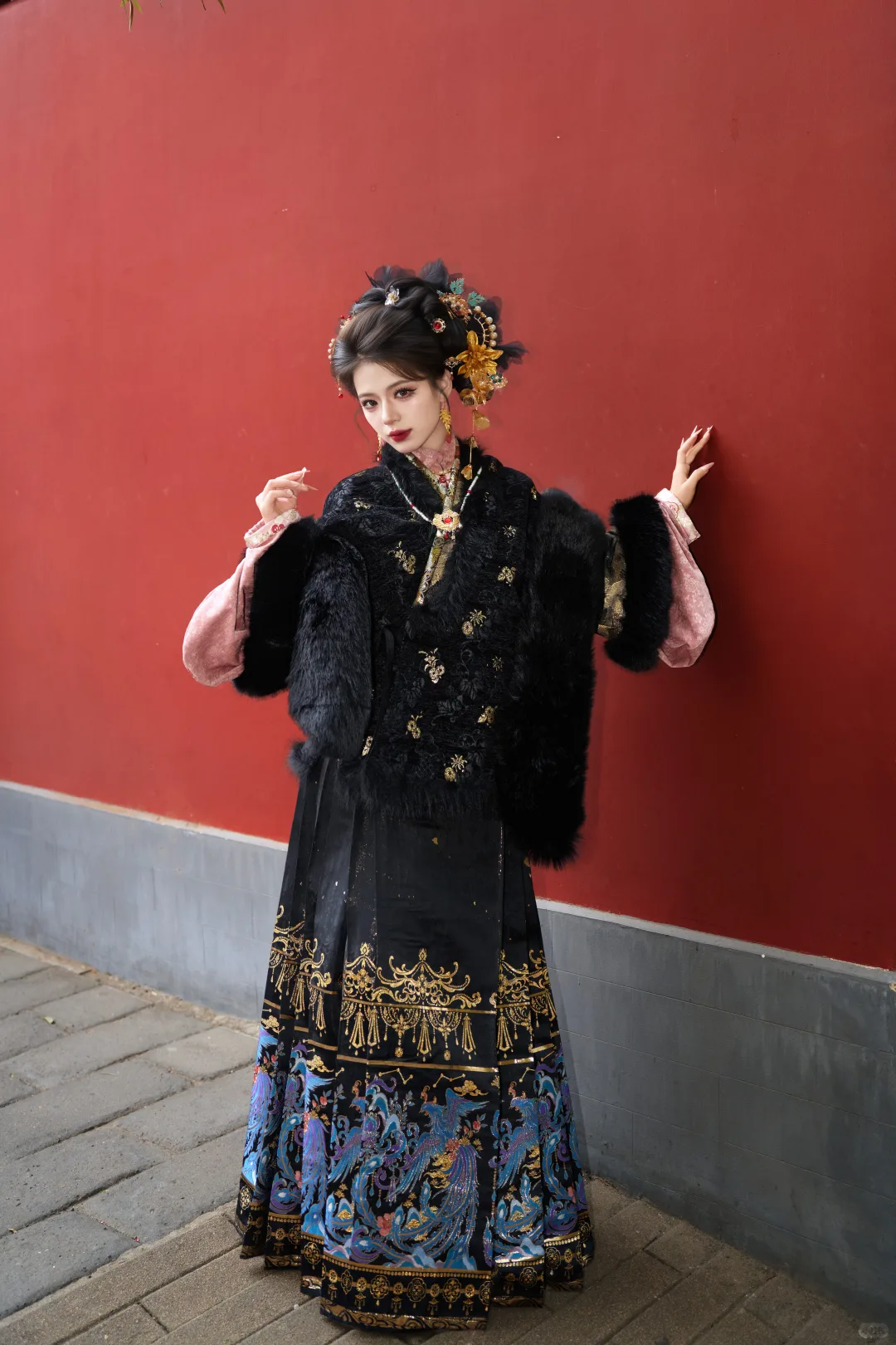 暗黑系大明贵女📸北京汉服约拍