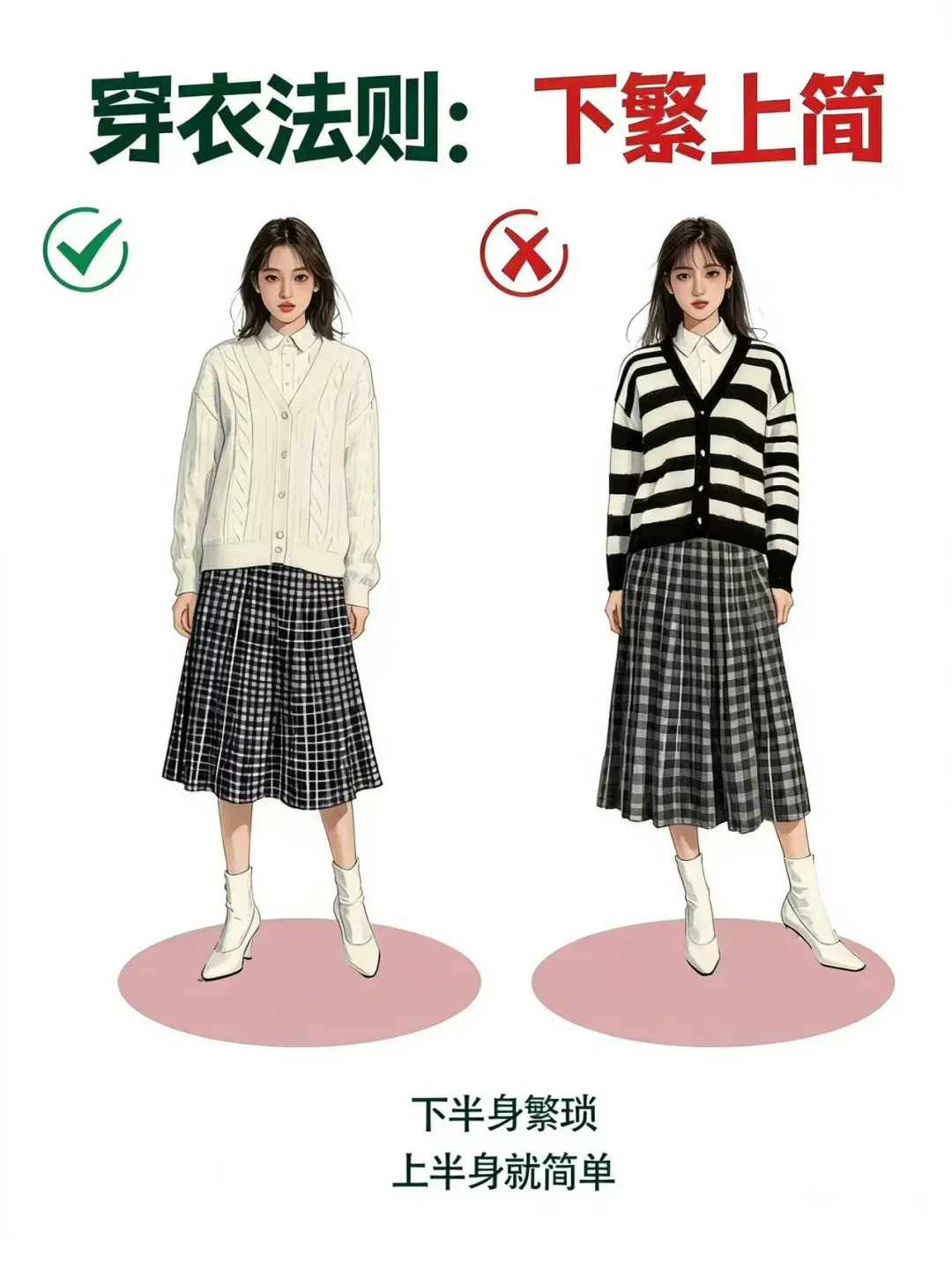 看了更会穿衣服女孩子穿衣法则