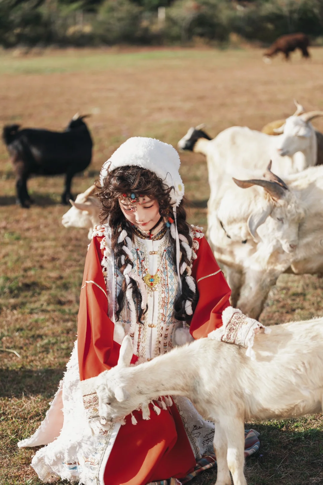 📷丽江写真｜雪山脚下拍出电影感牧羊女大片