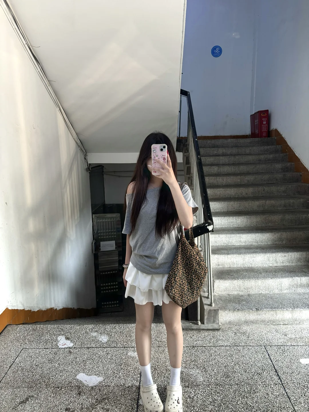 160/120微胖女大学啊开学穿搭！