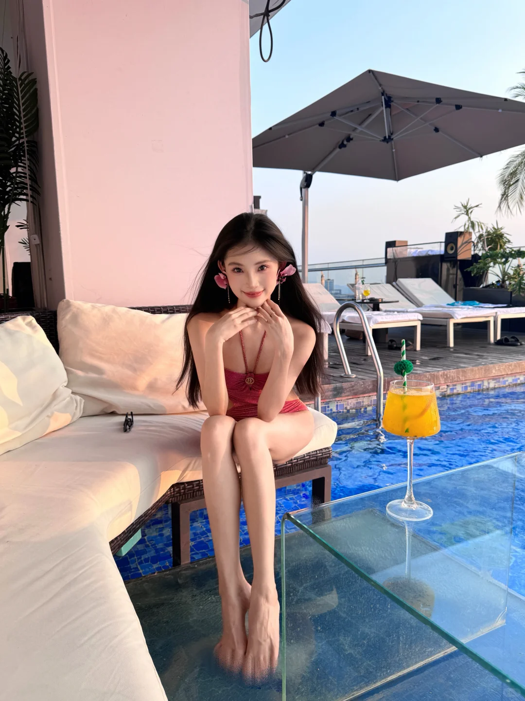 沉溺于这片火龙果红🌺