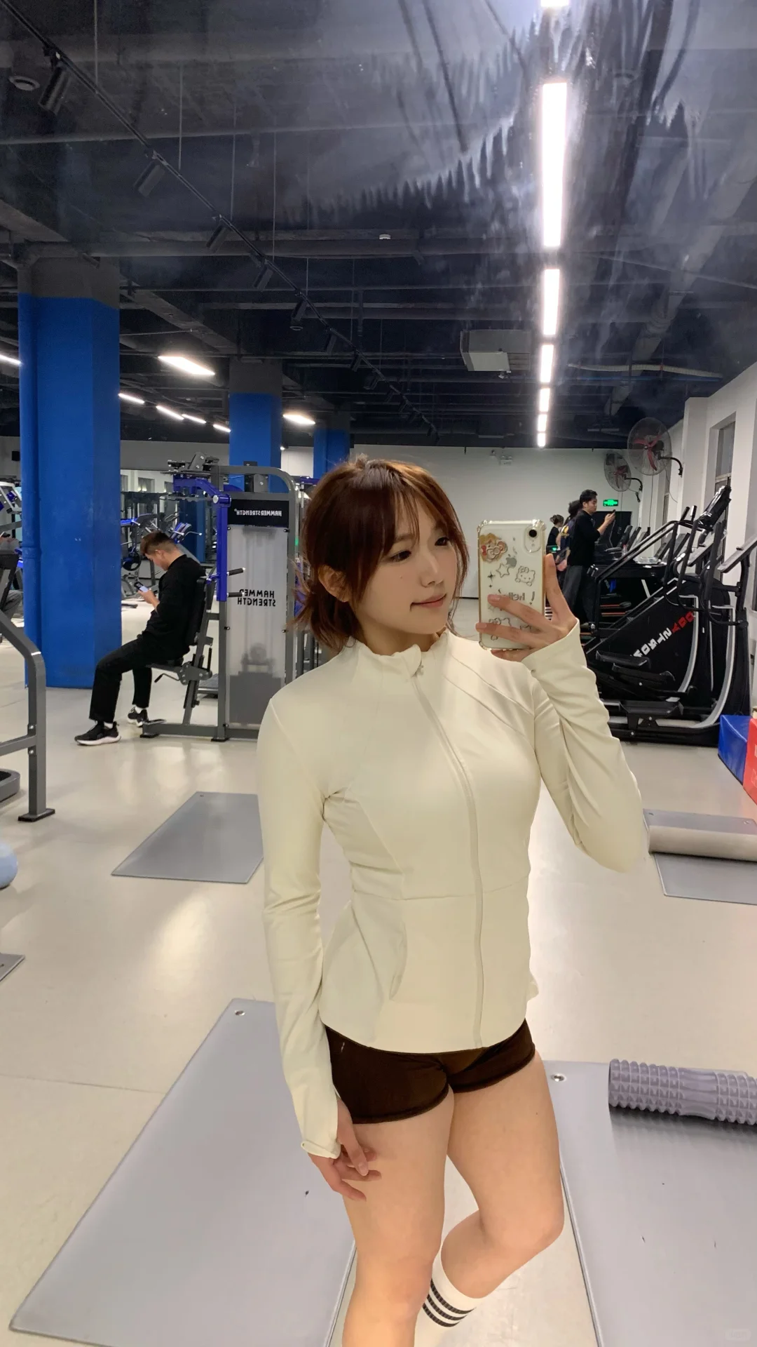 这里好久没发过健身的了