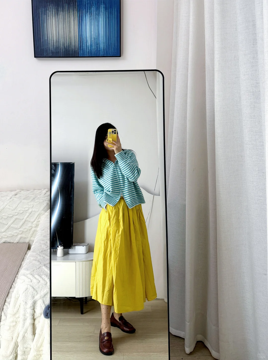 半身裙➕丝袜穿搭