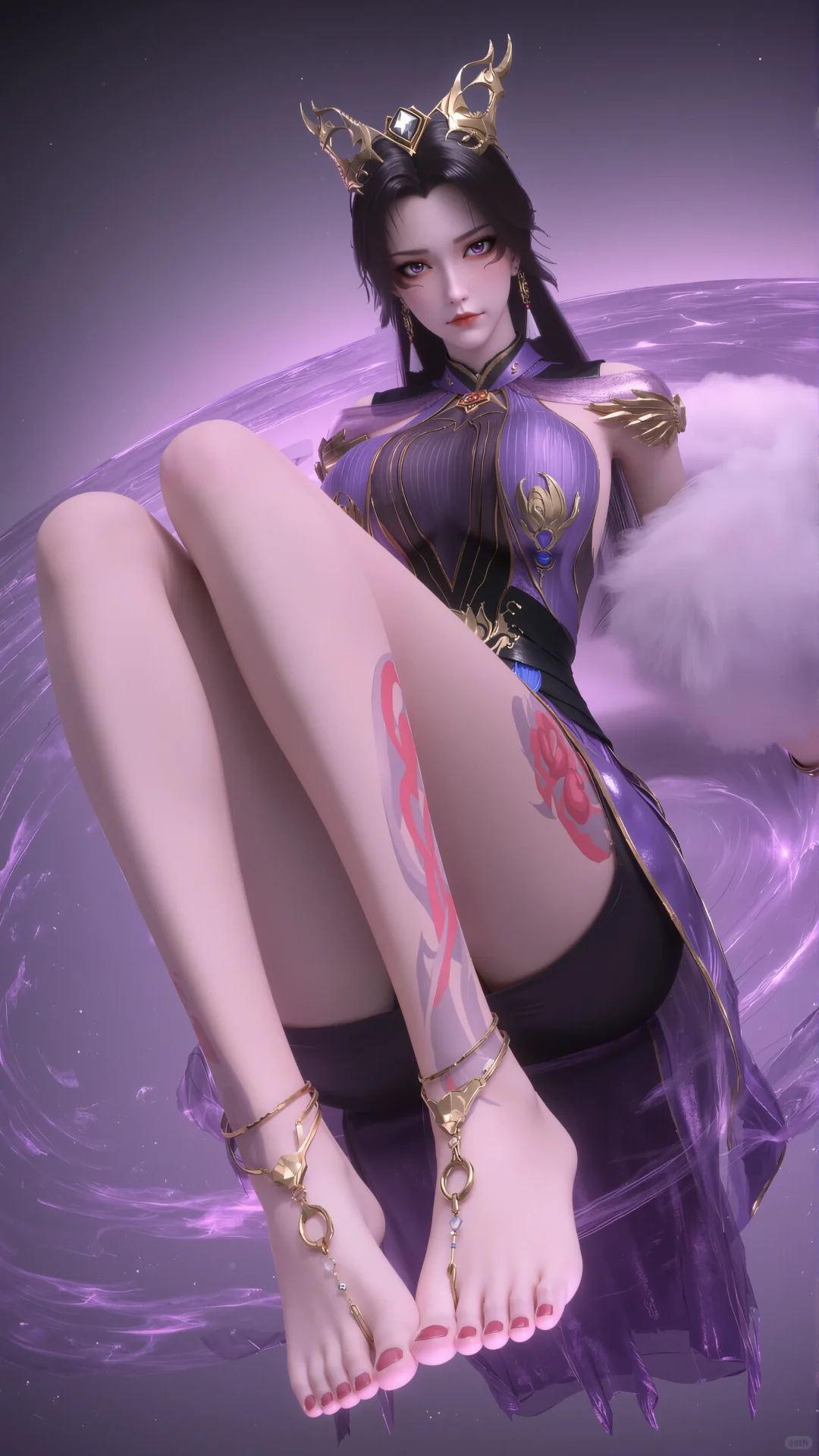 「壁纸」司妙龄，这两米长的美腿