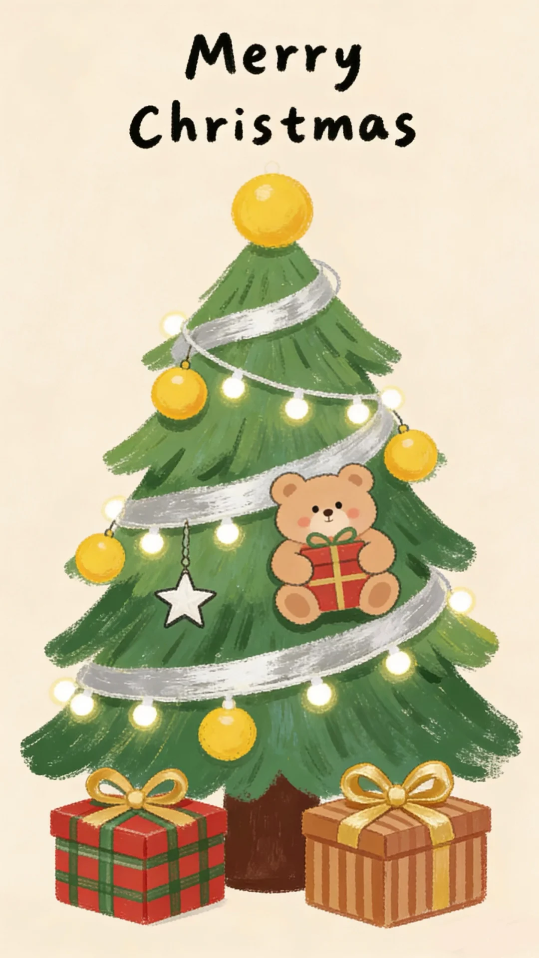 🎄圣诞树壁纸分享～