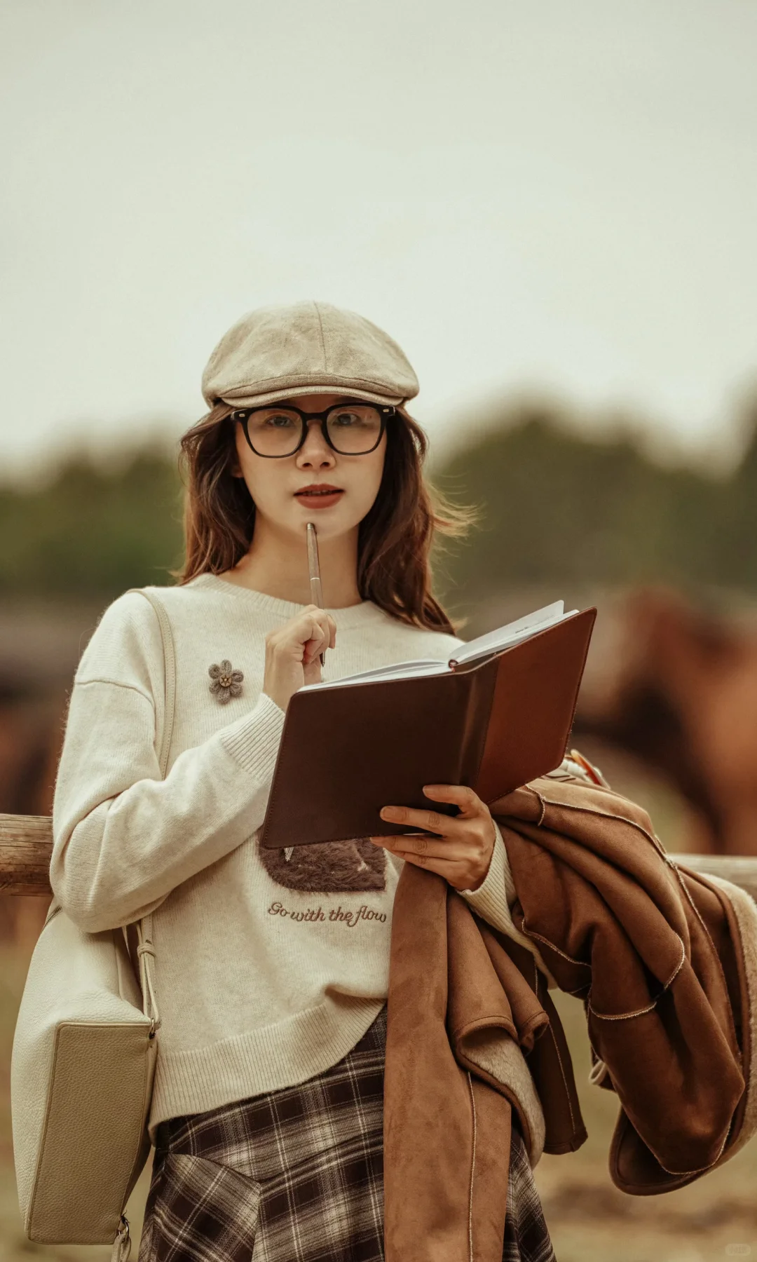 秋日复古电影感拍照｜重庆广阳岛太出片啦📸
