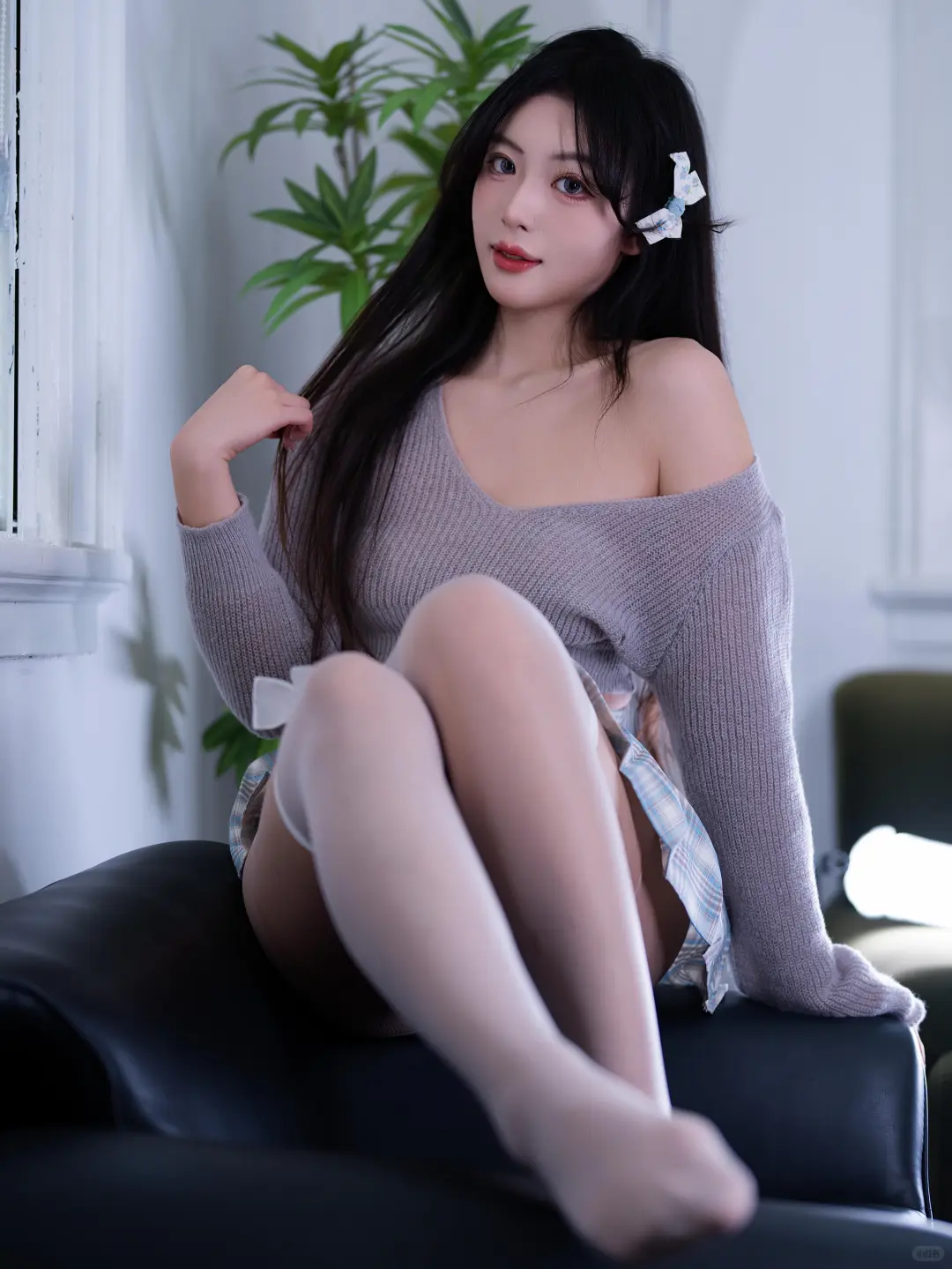 🖤丝袜杀疯了！美到出圈！