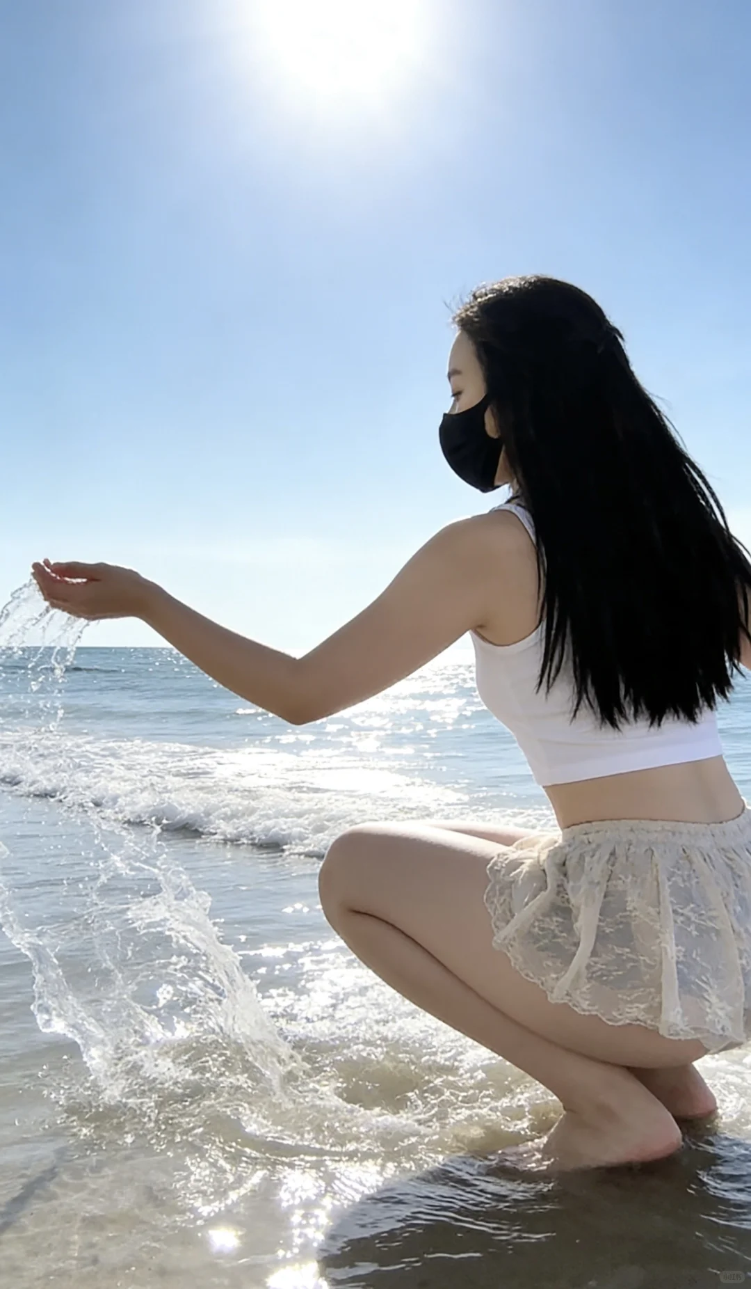 海滩、海浪、阳光、我都要，海边穿搭👙