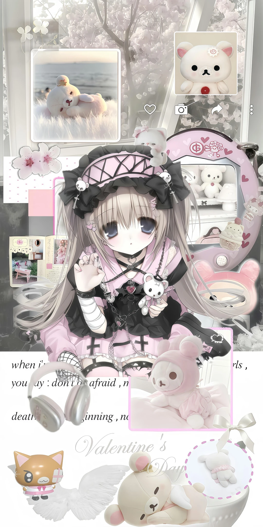 🍒 ‧₊˚ 🩷古早粉萌妹壁纸