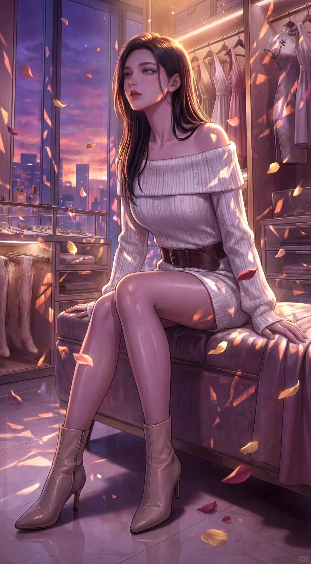 都市夜色里的温柔氛围感👢