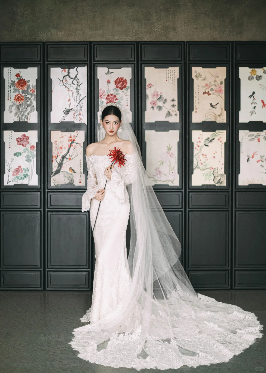 真实客片‼️女明星也太会选婚纱照风格了