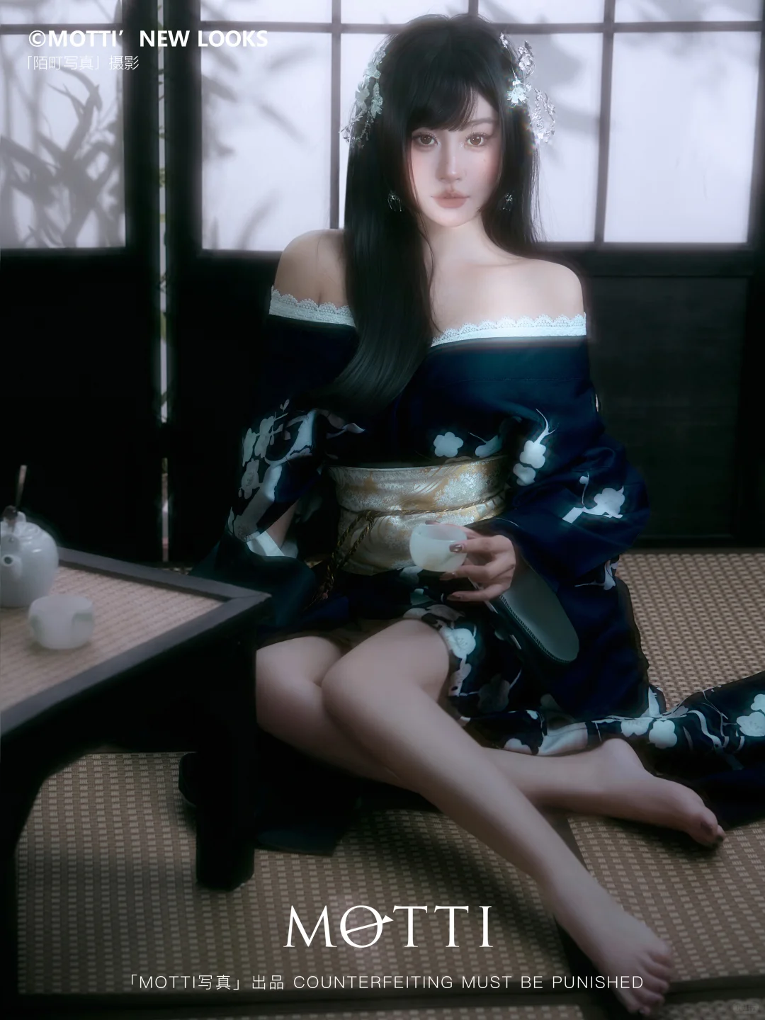 京都黑道千金一日体验🥀恶女花魁写真🖤