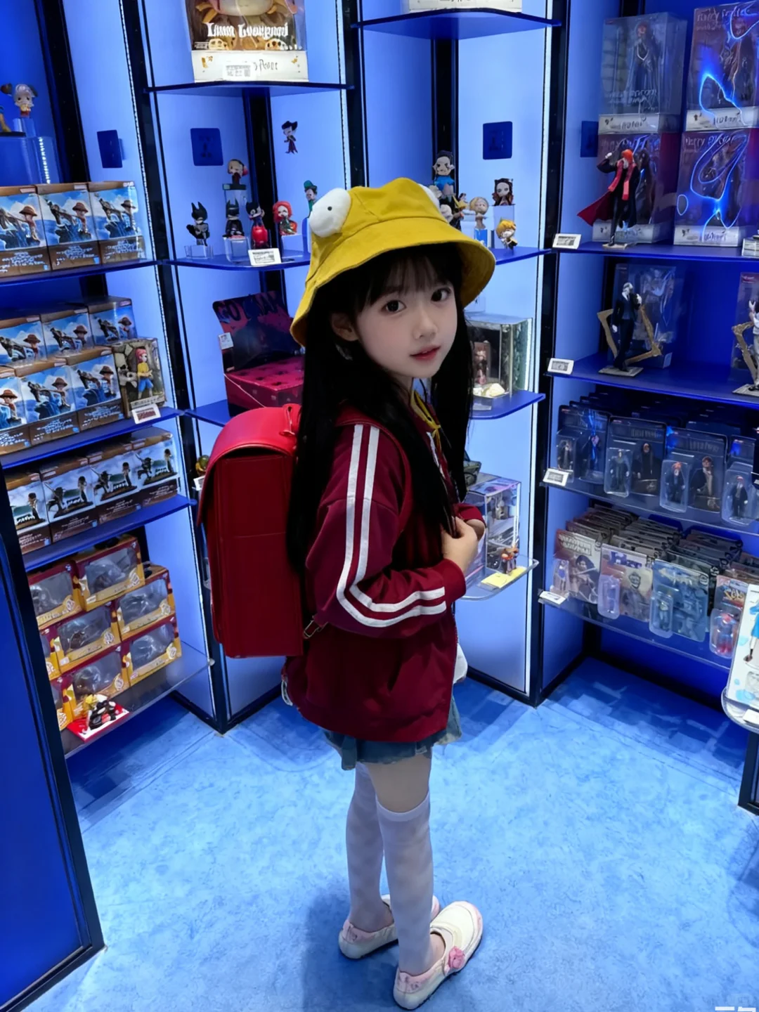 AI绘图 戴帽子的少女