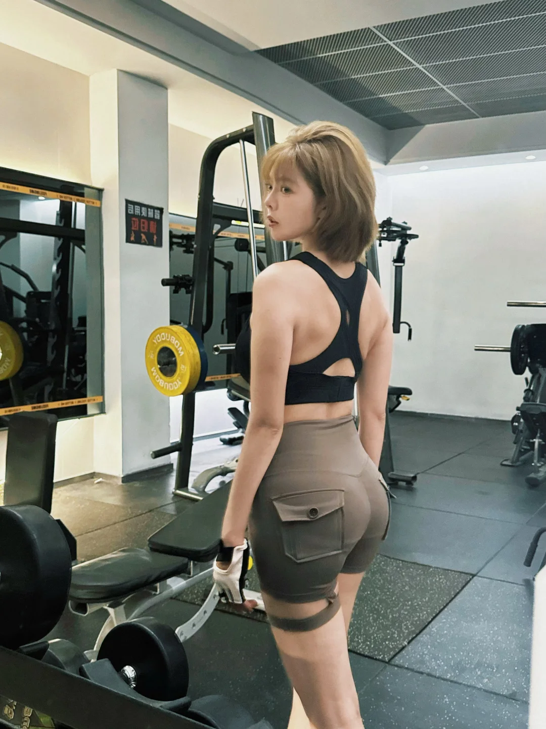 去练了练练练！健身房穿搭