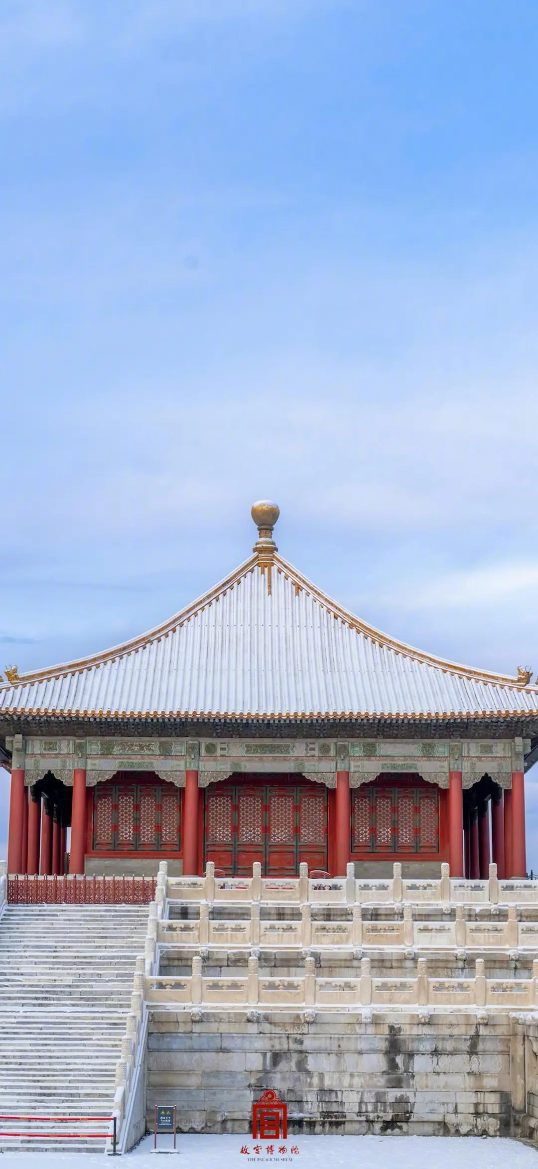 收藏这组壁纸，等于拥有了故宫雪季的入场券