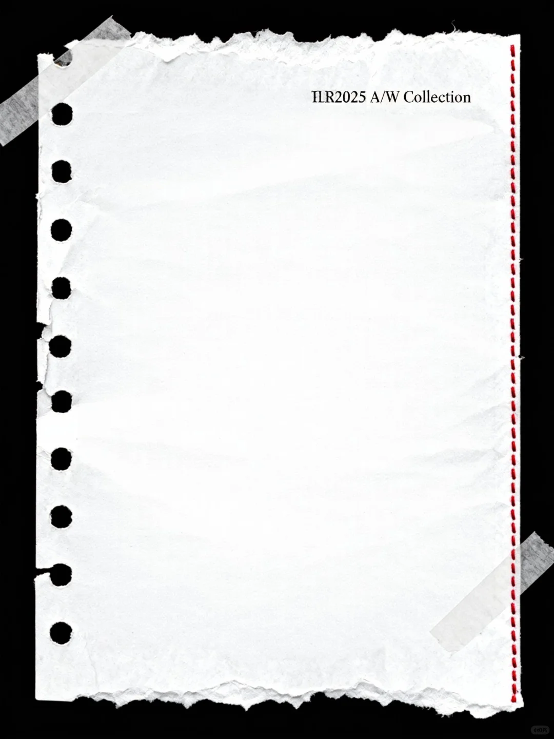 即梦素材｜红缝纫线