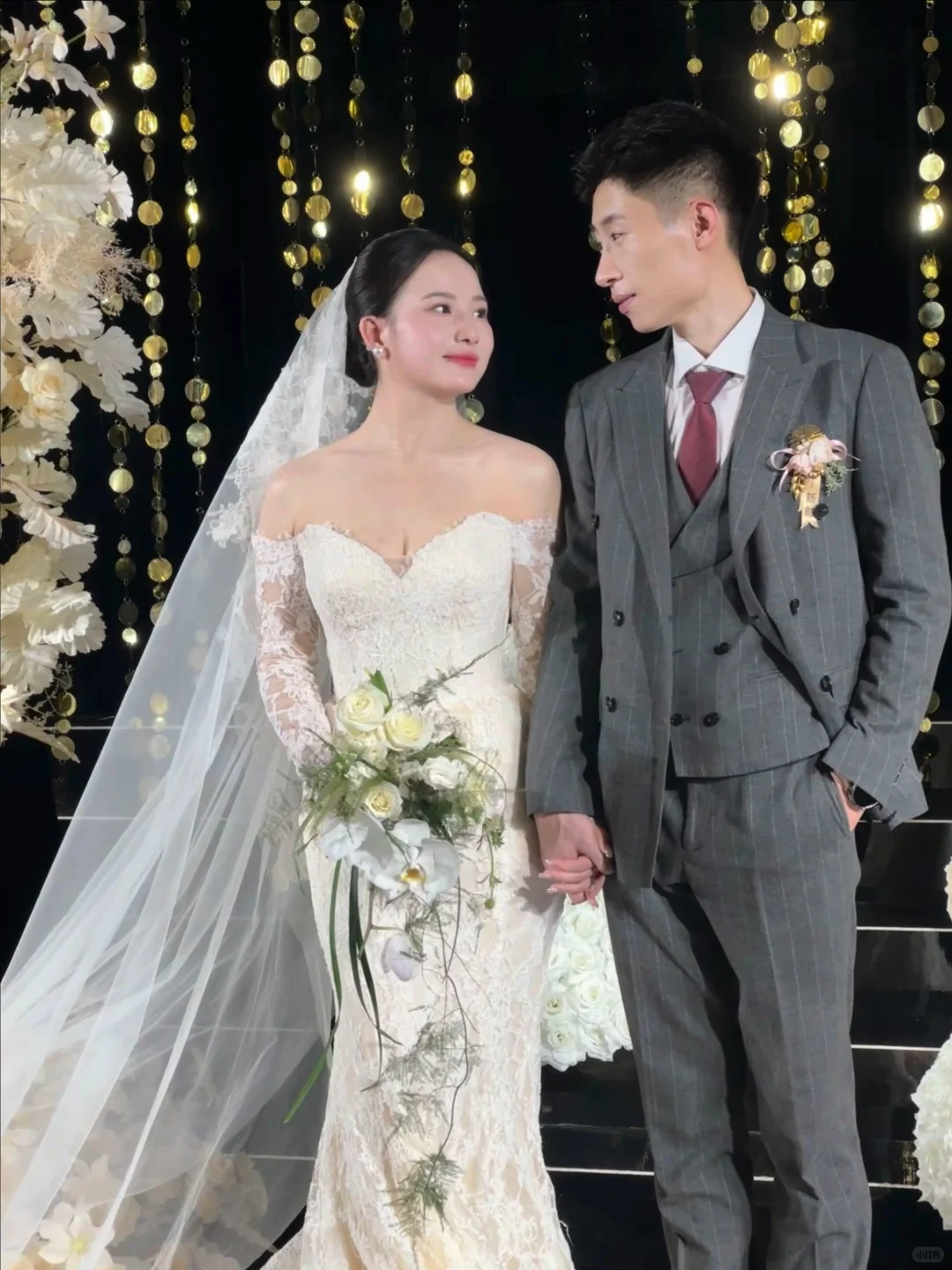 蕾丝鱼尾婚纱！🫧谁懂！！！