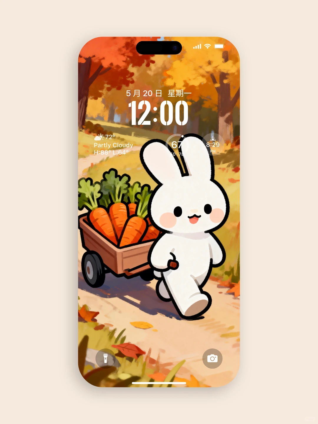 电脑壁纸 A-20雪地小熊