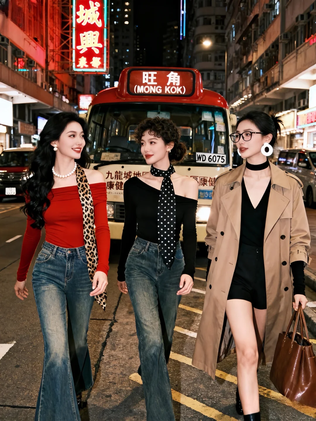 街拍拍照姿势~港风这样拍~