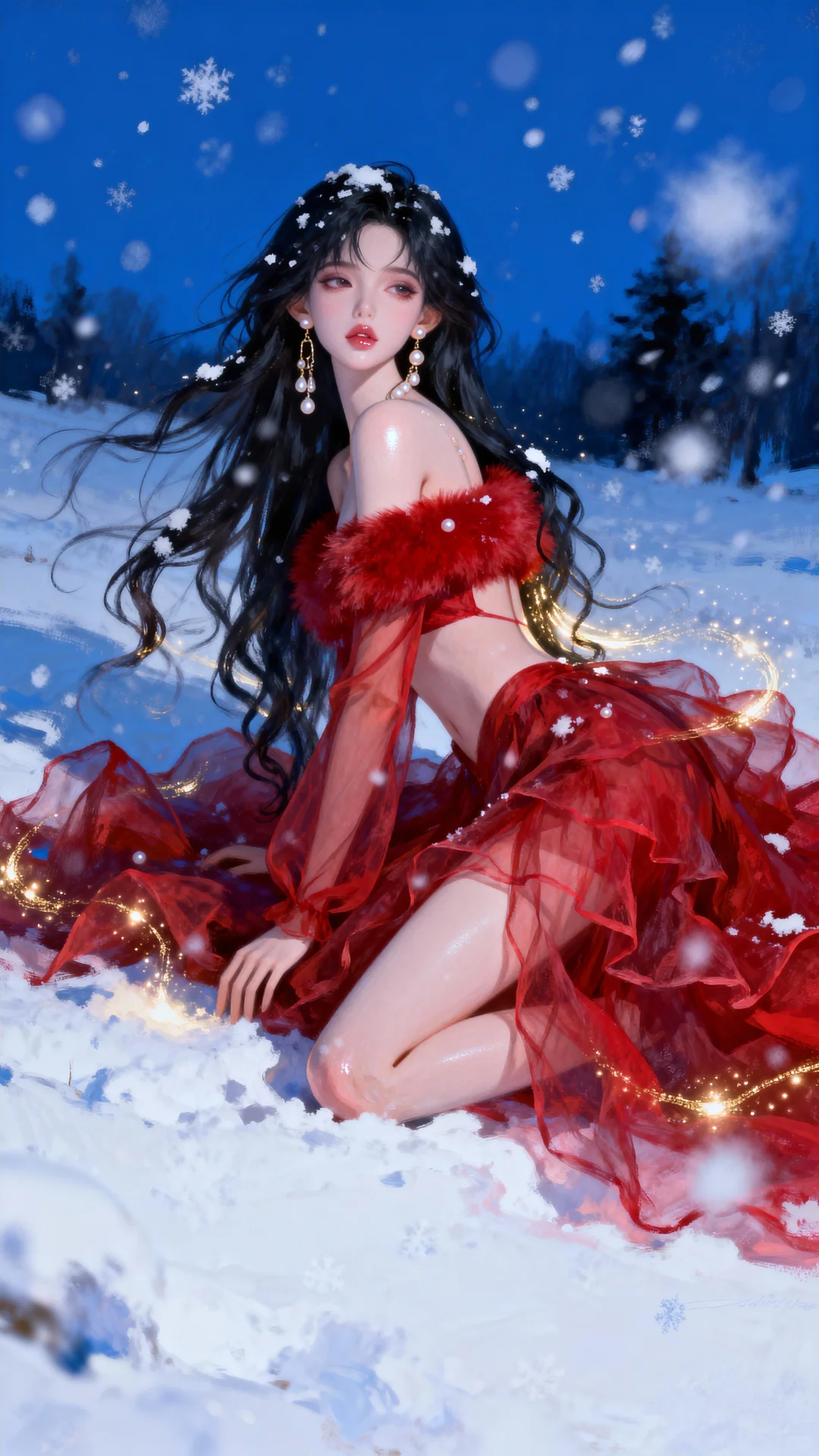 雪中❄️女郎