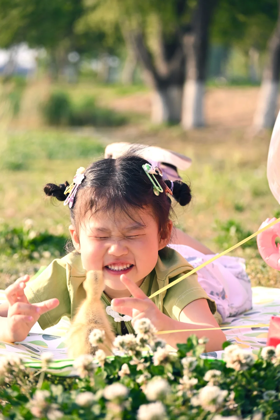给我小外甥女拍的写真库存