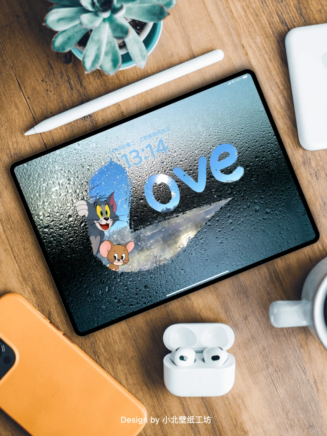 有爱的汤姆和杰瑞｜平板壁纸