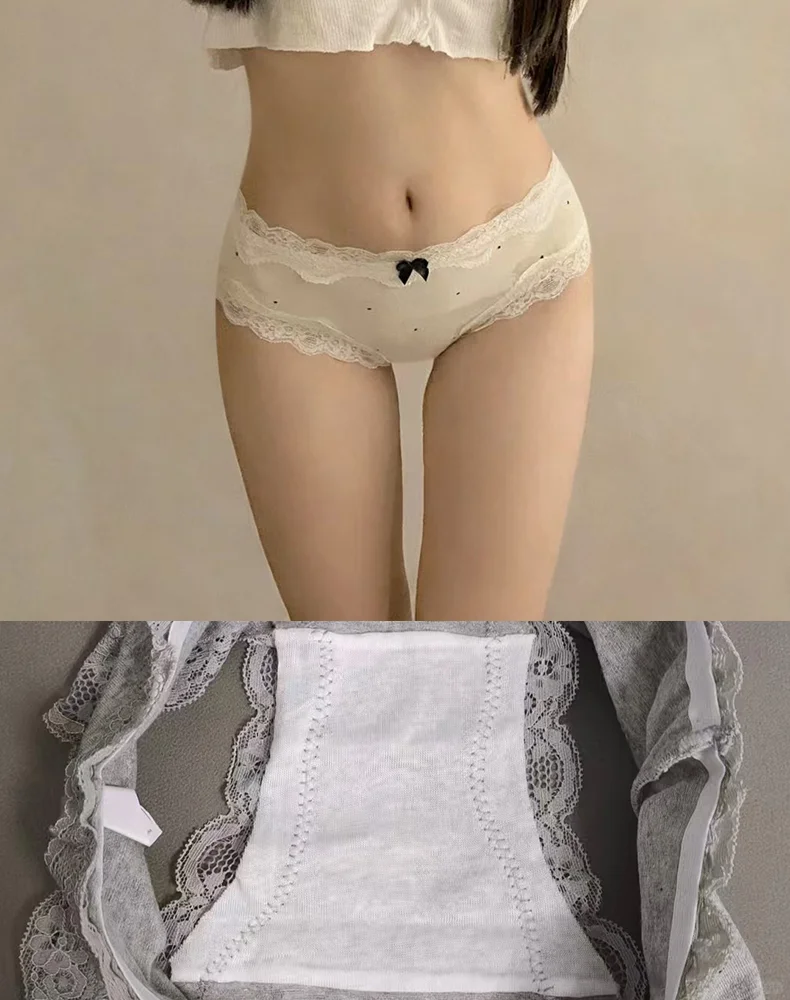 设计师疯了！蕾丝波点裤把少女感焊在身上✨