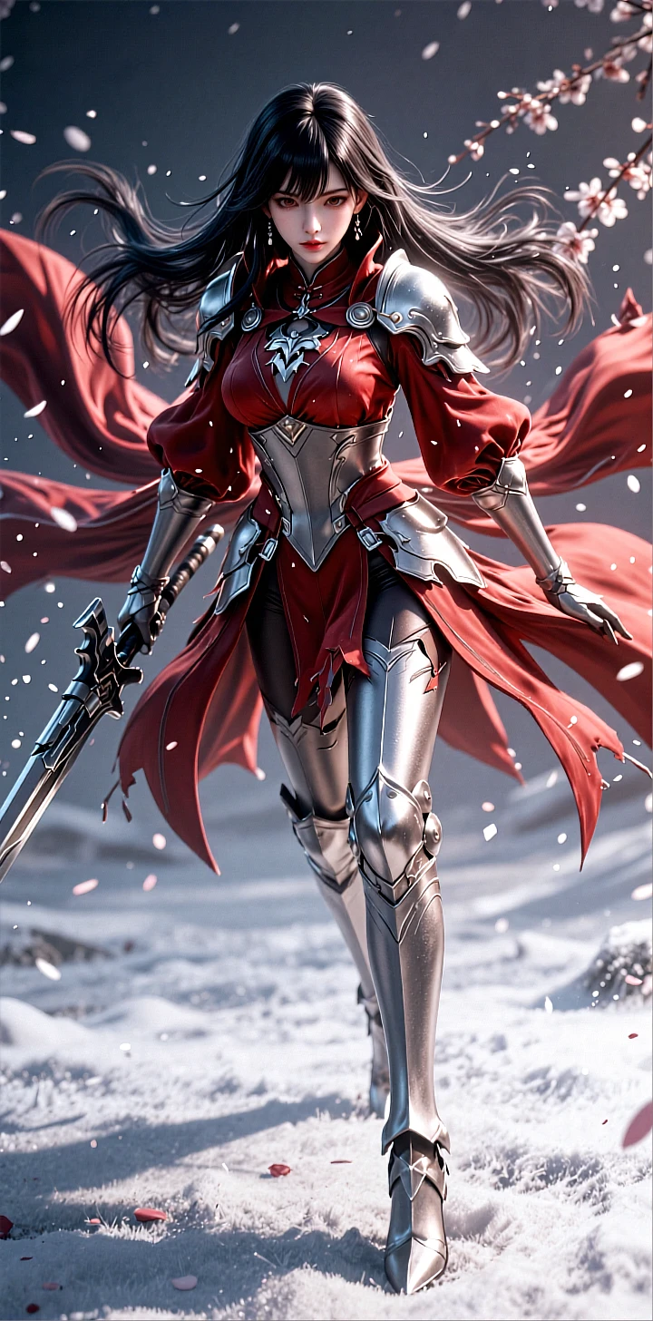 雪地飒女剑客，谁主沉浮？