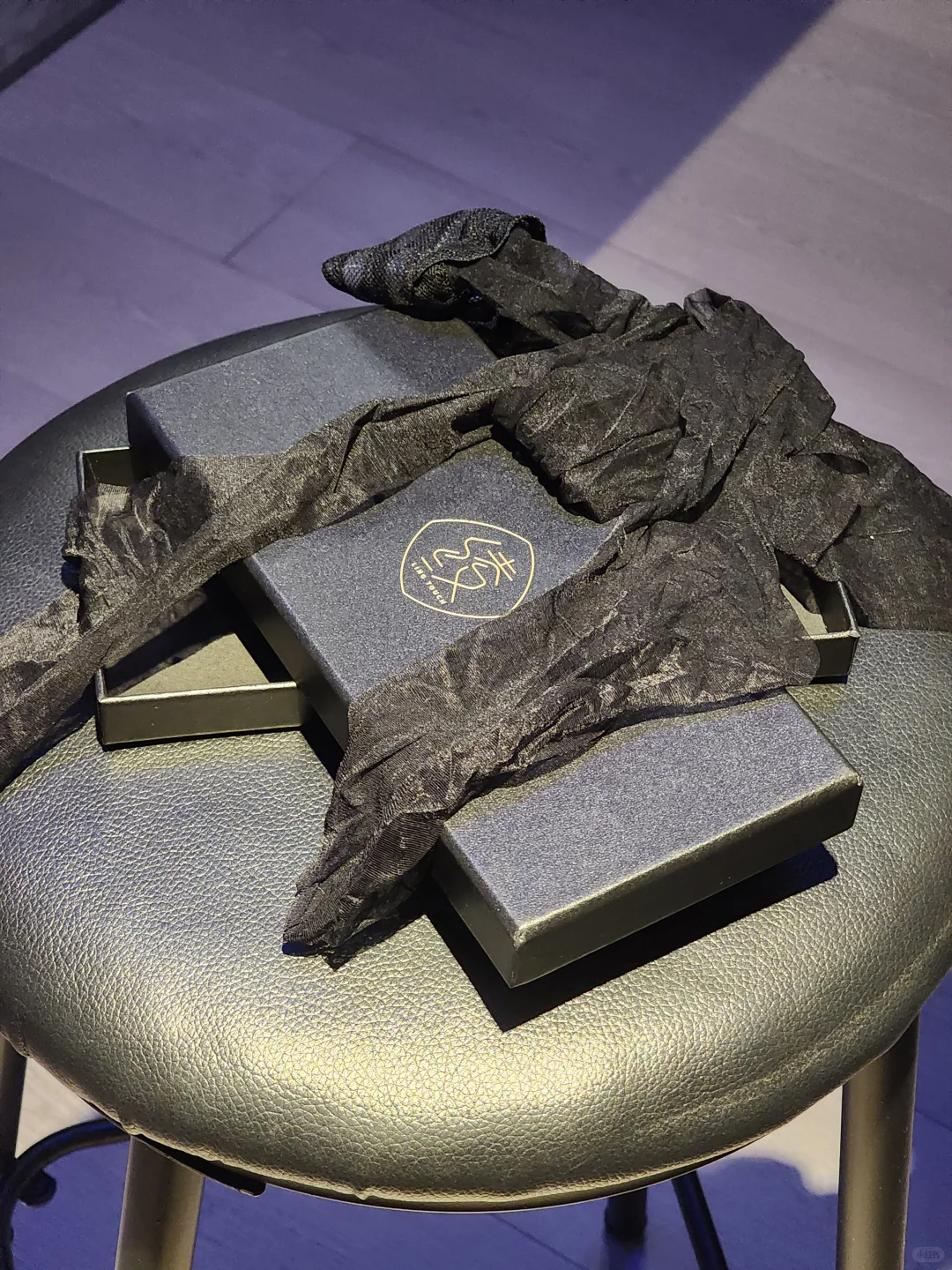 绫·云锻0.2D波点高筒袜