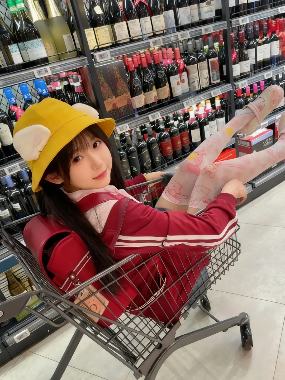 AI绘图 戴帽子的少女