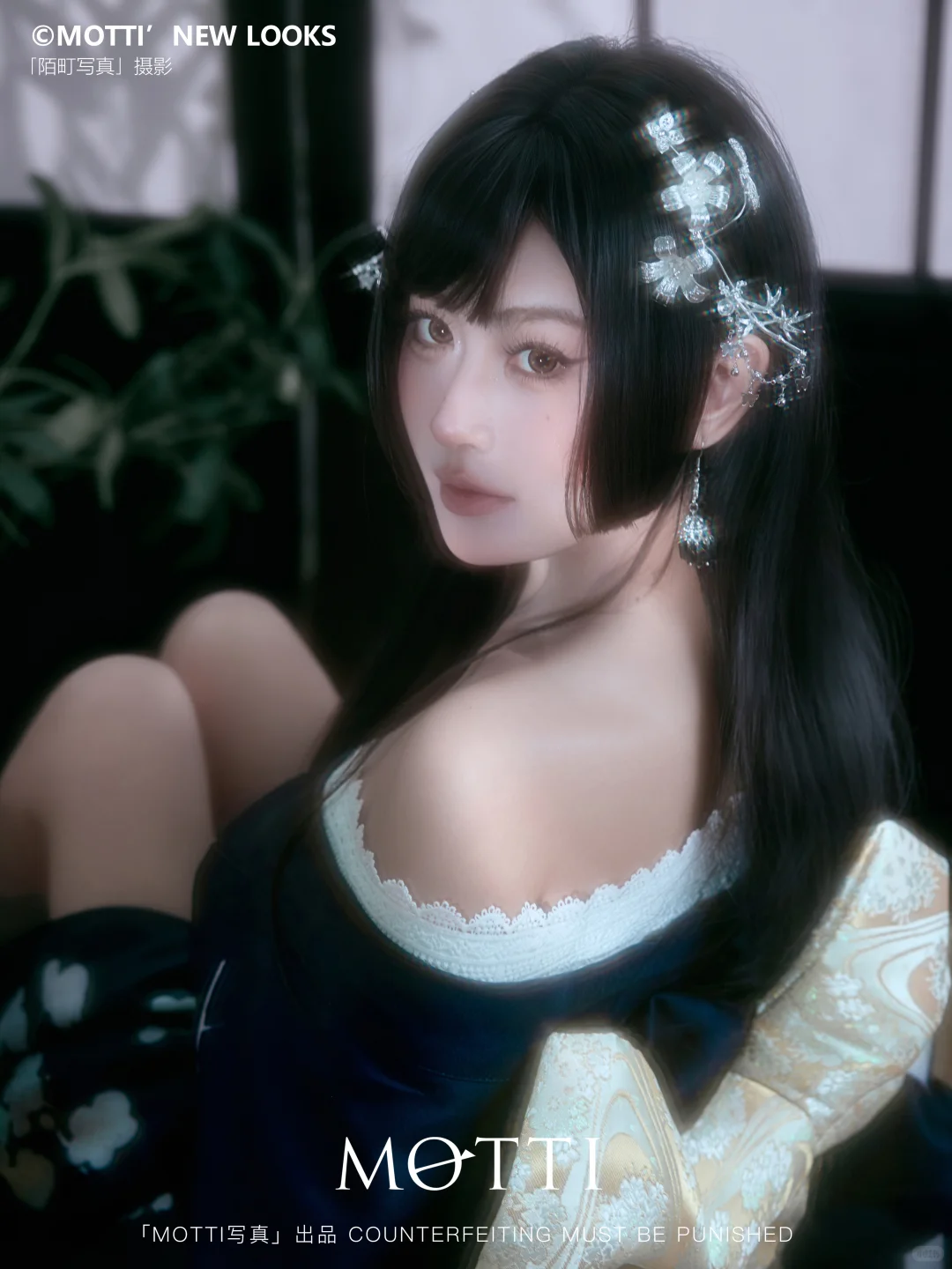 京都黑道千金一日体验🥀恶女花魁写真🖤