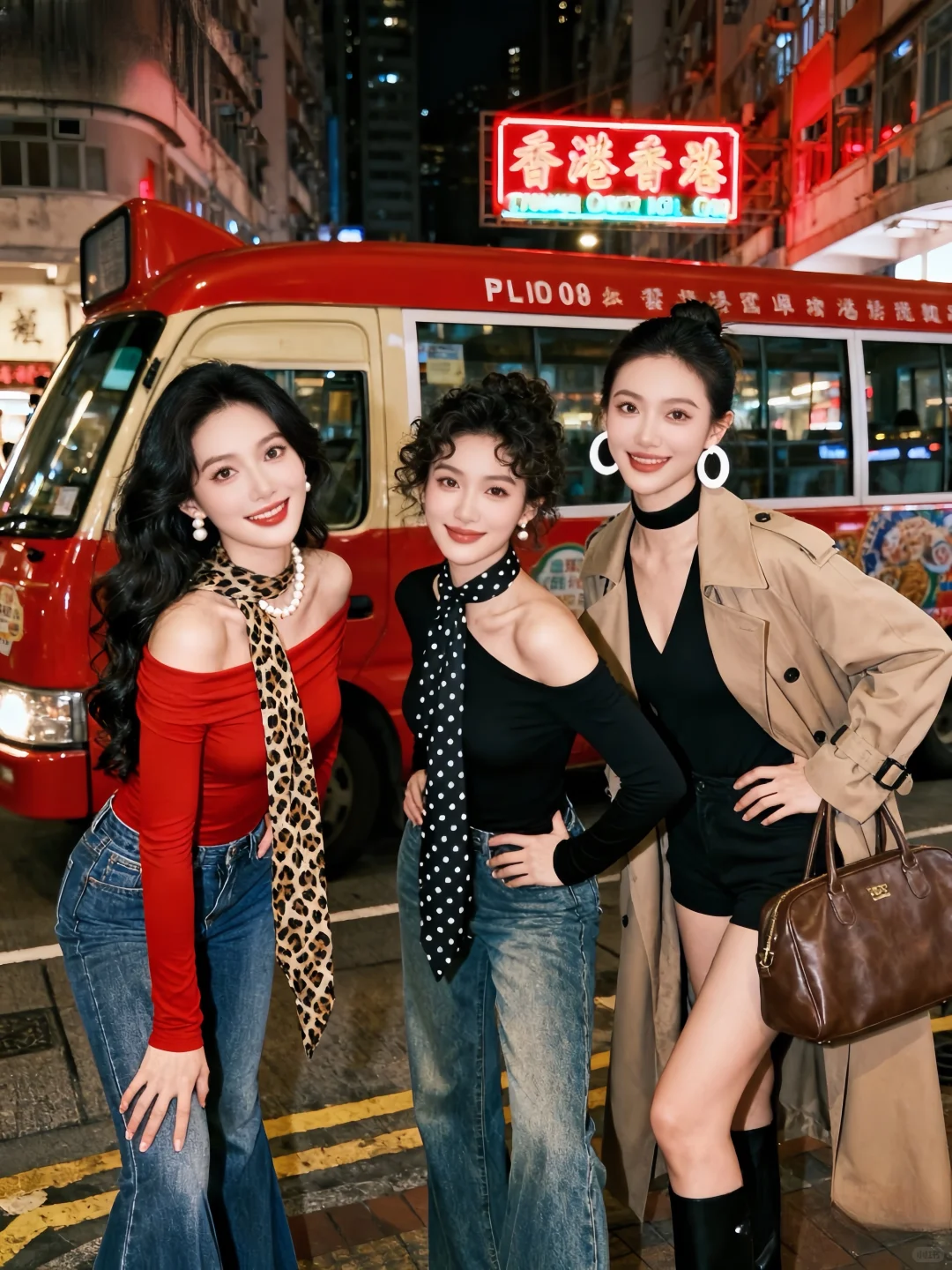 街拍拍照姿势~港风这样拍~