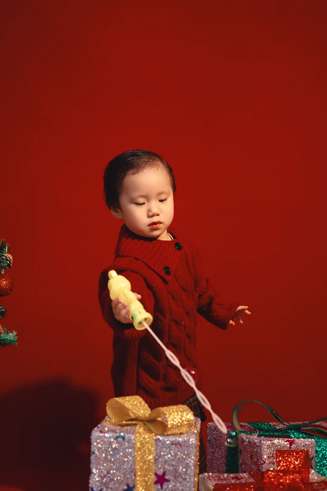 给外甥女拍的圣诞照片！