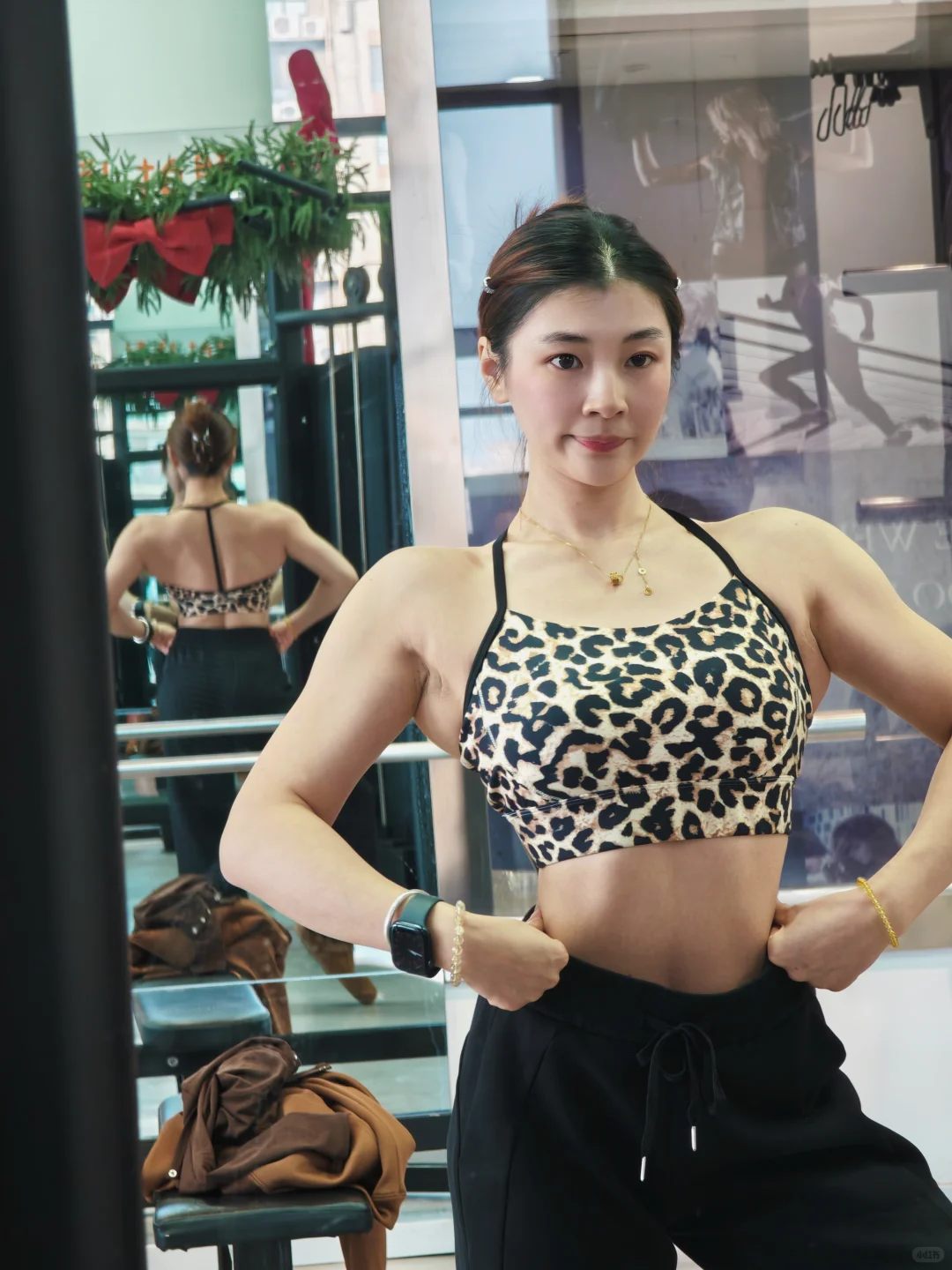 徐州女教练｜普拉提结合撸铁练出来的身材