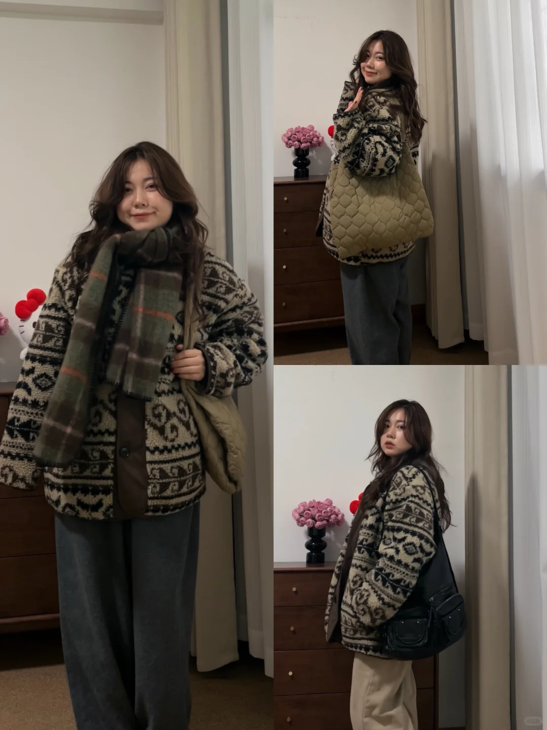 130斤｜微胖秋冬一周穿衣合集！