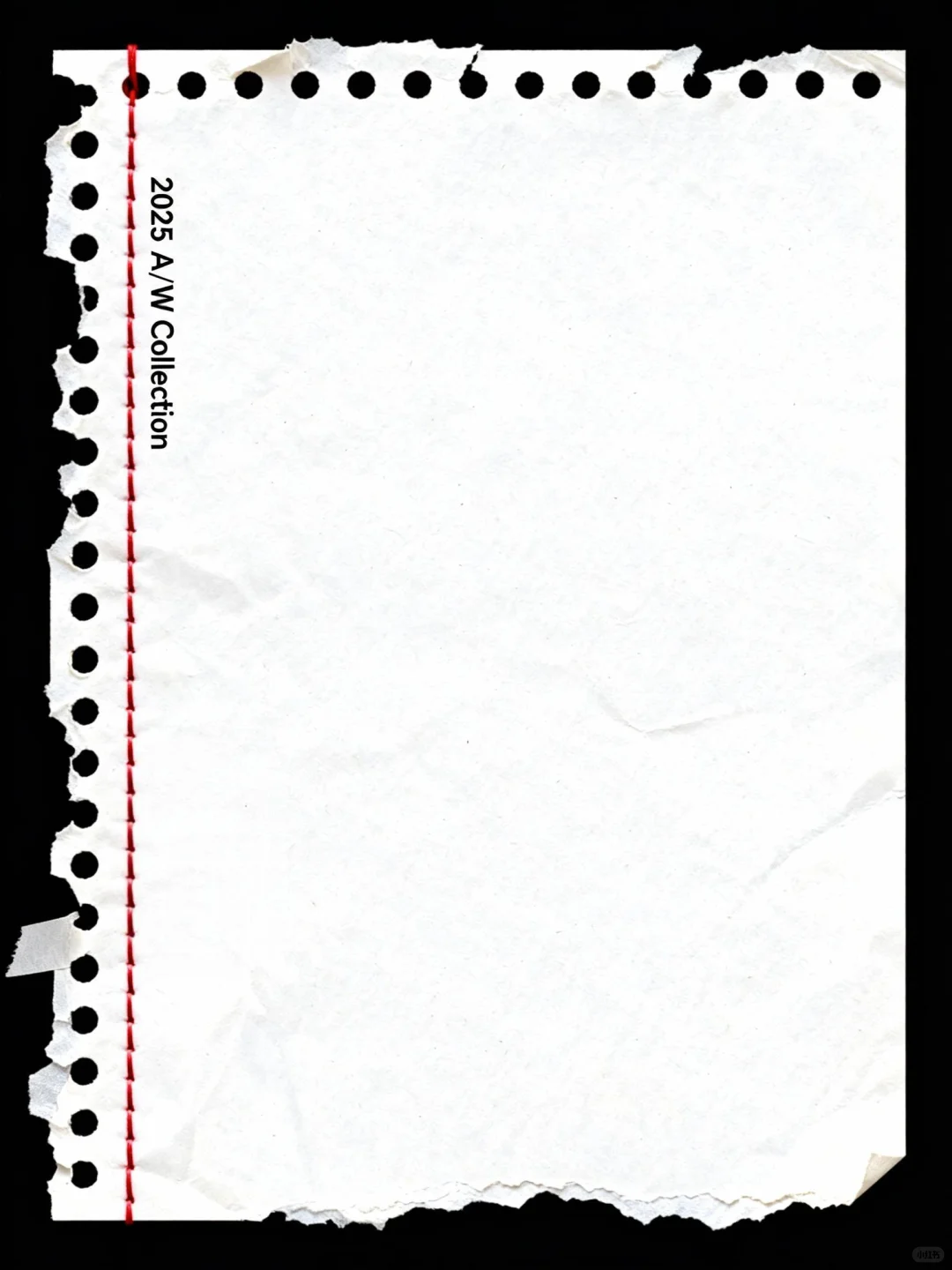 即梦素材｜红缝纫线