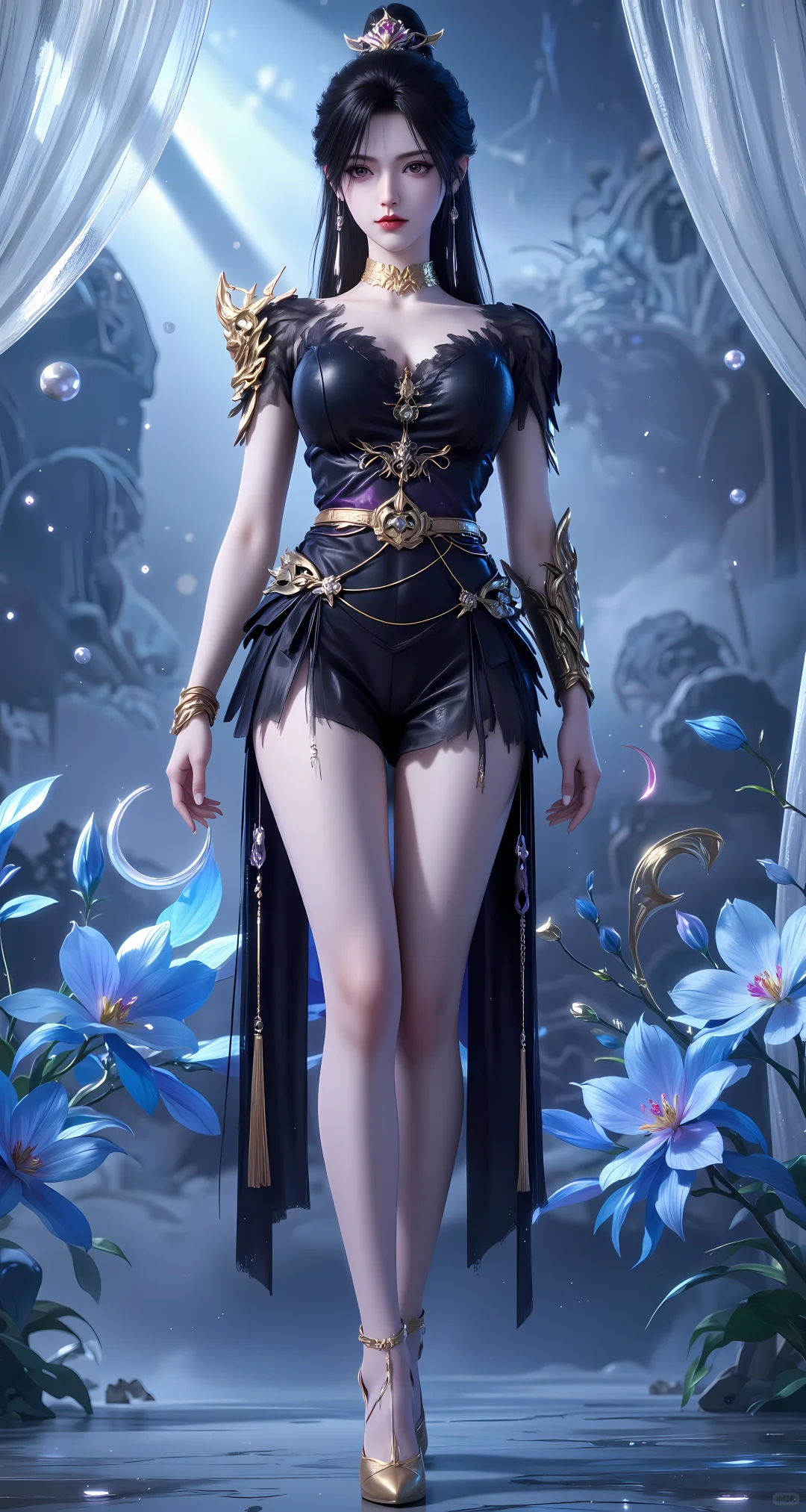 「壁纸」赵襄儿，这腿我愿称之为最强！