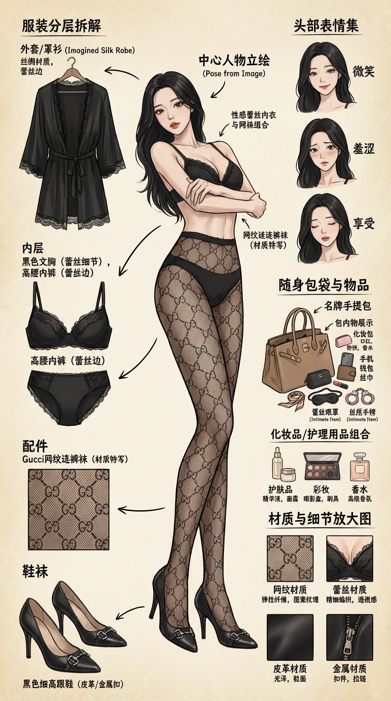 无处安放的黑丝长腿