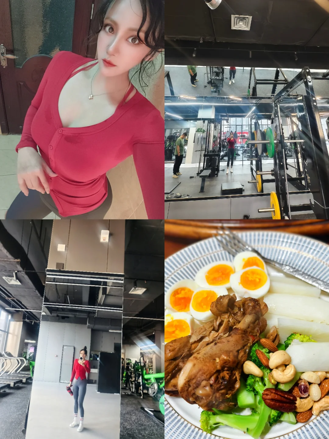 虐自己有瘾，撸铁女！