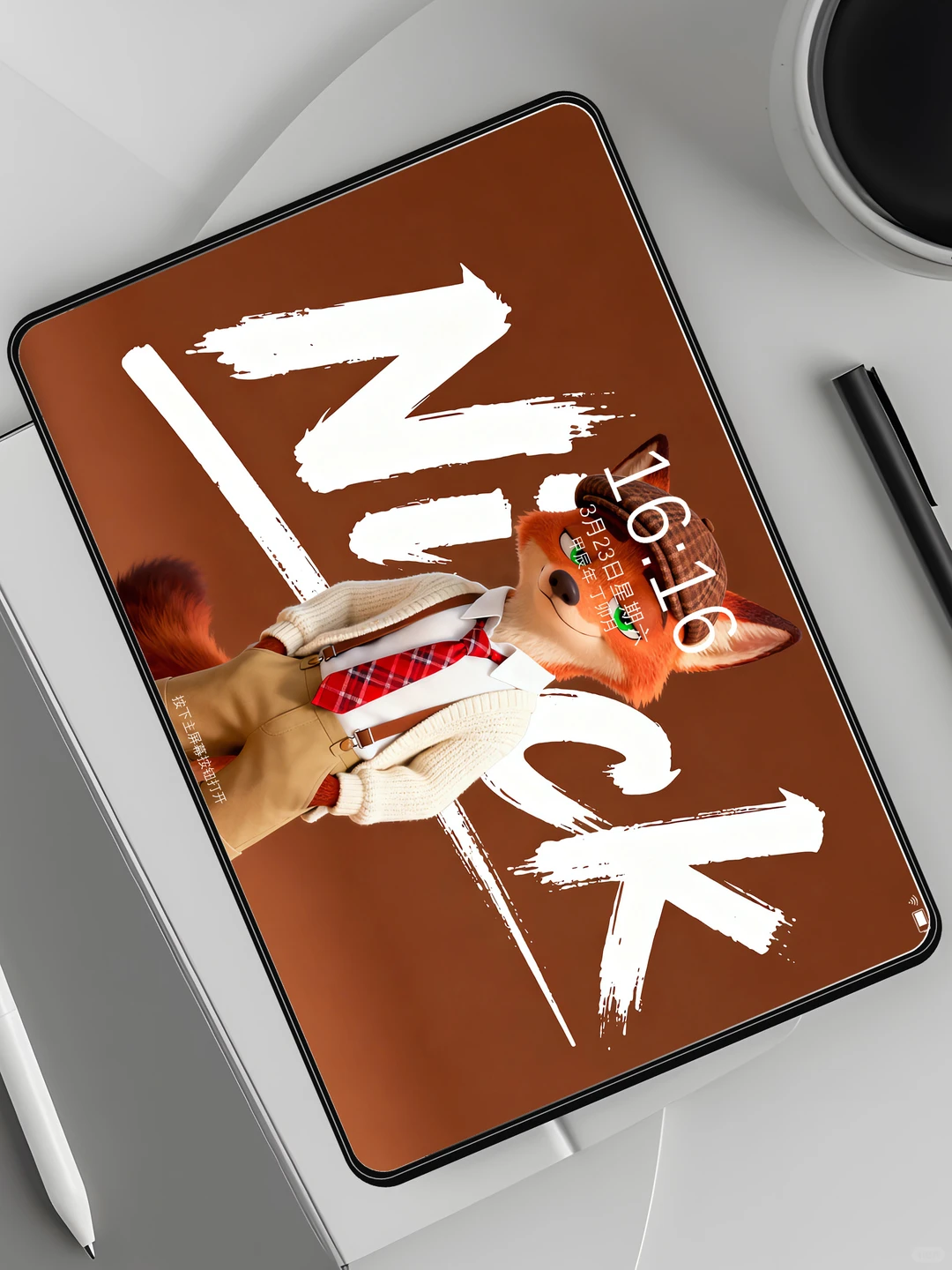 疯狂动物城丨🍫巧克力棕尼克Nick丨4K壁纸