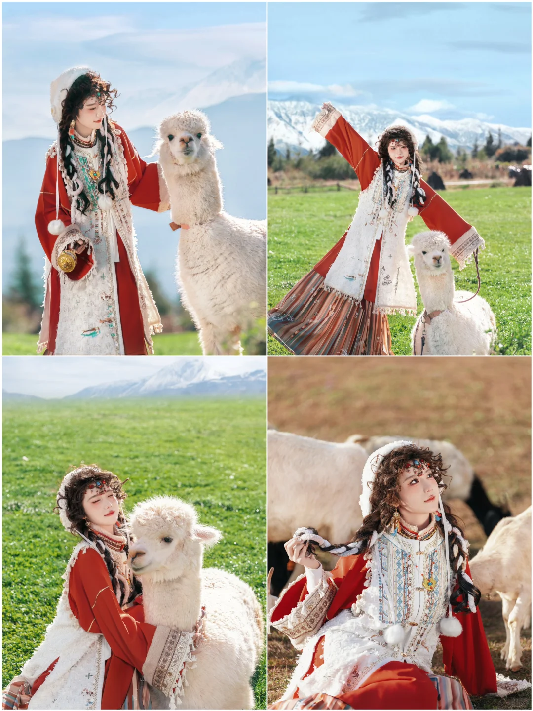 📷丽江写真｜雪山脚下拍出电影感牧羊女大片