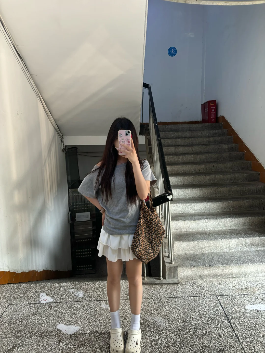 160/120微胖女大学啊开学穿搭！