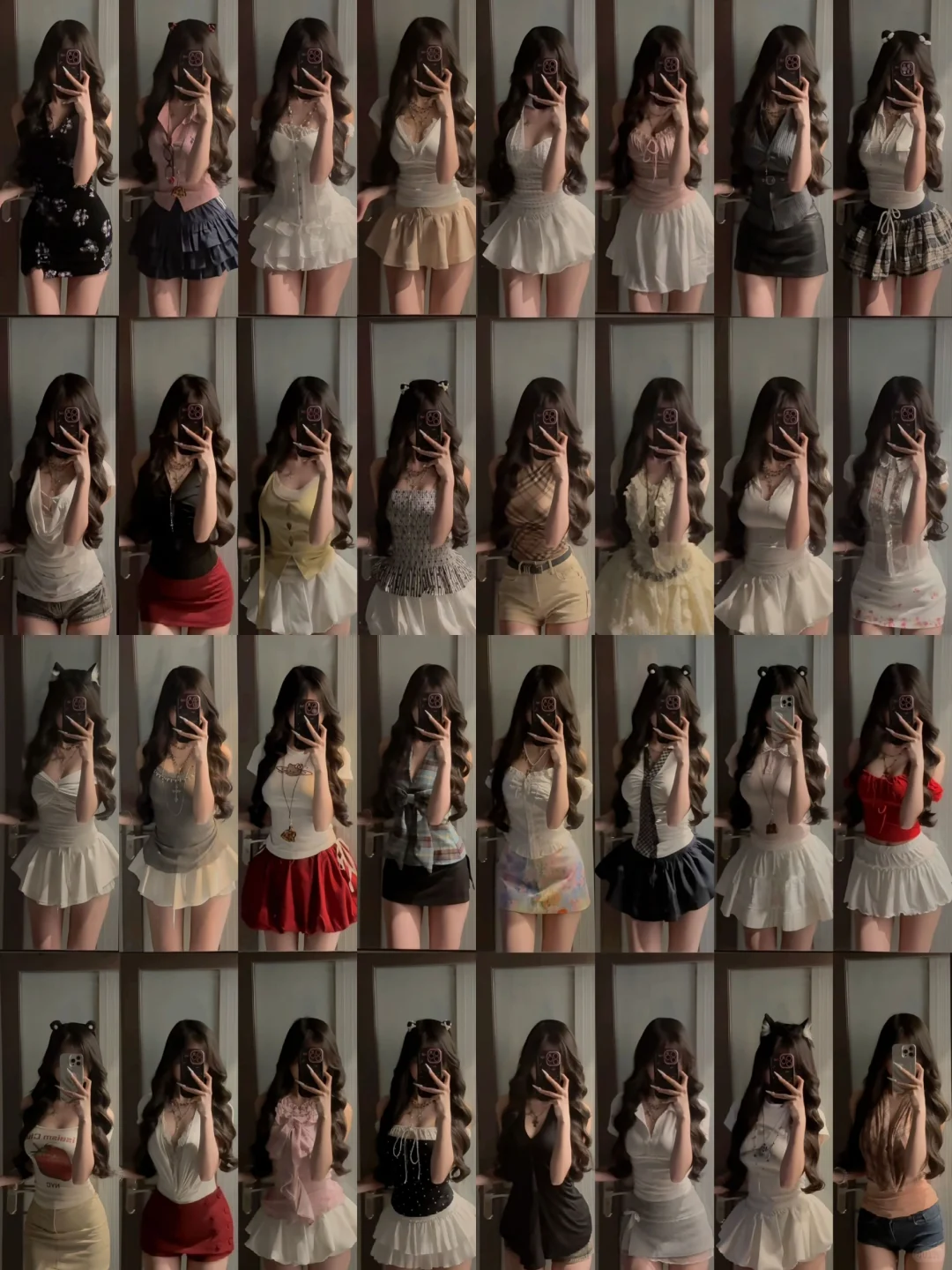 分享一些好看衣服！每一套都很绝！