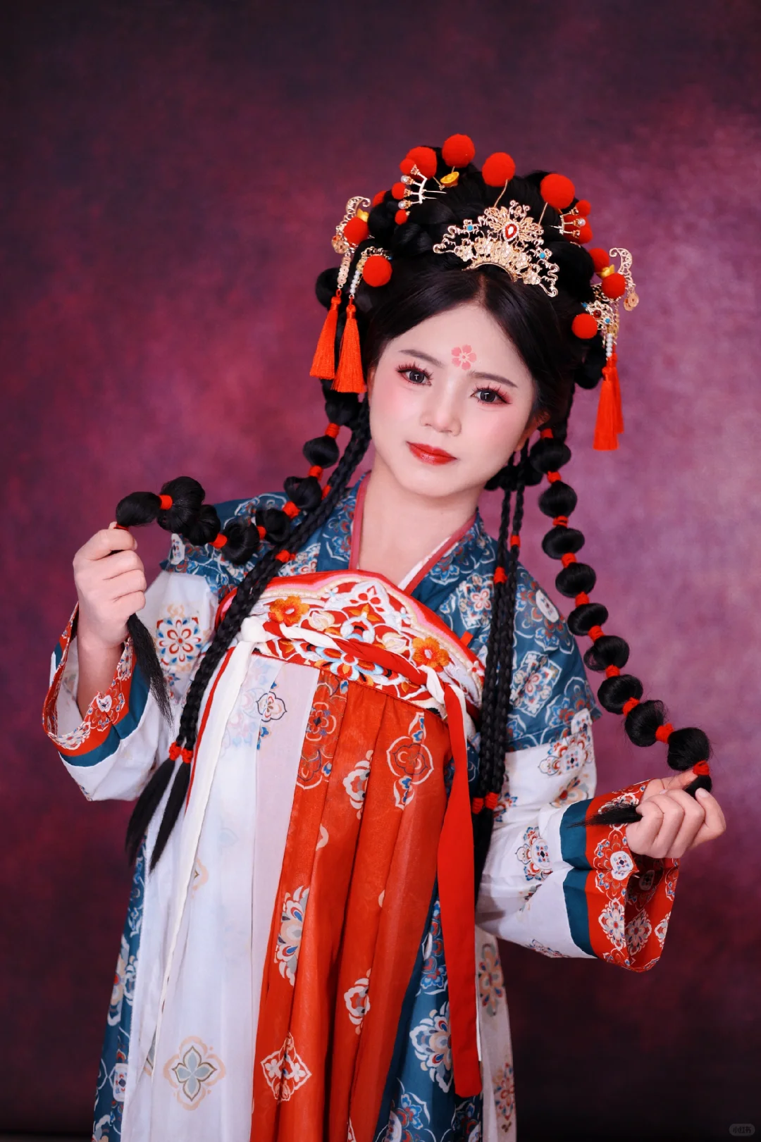 穿汉服的女孩子真的好美！