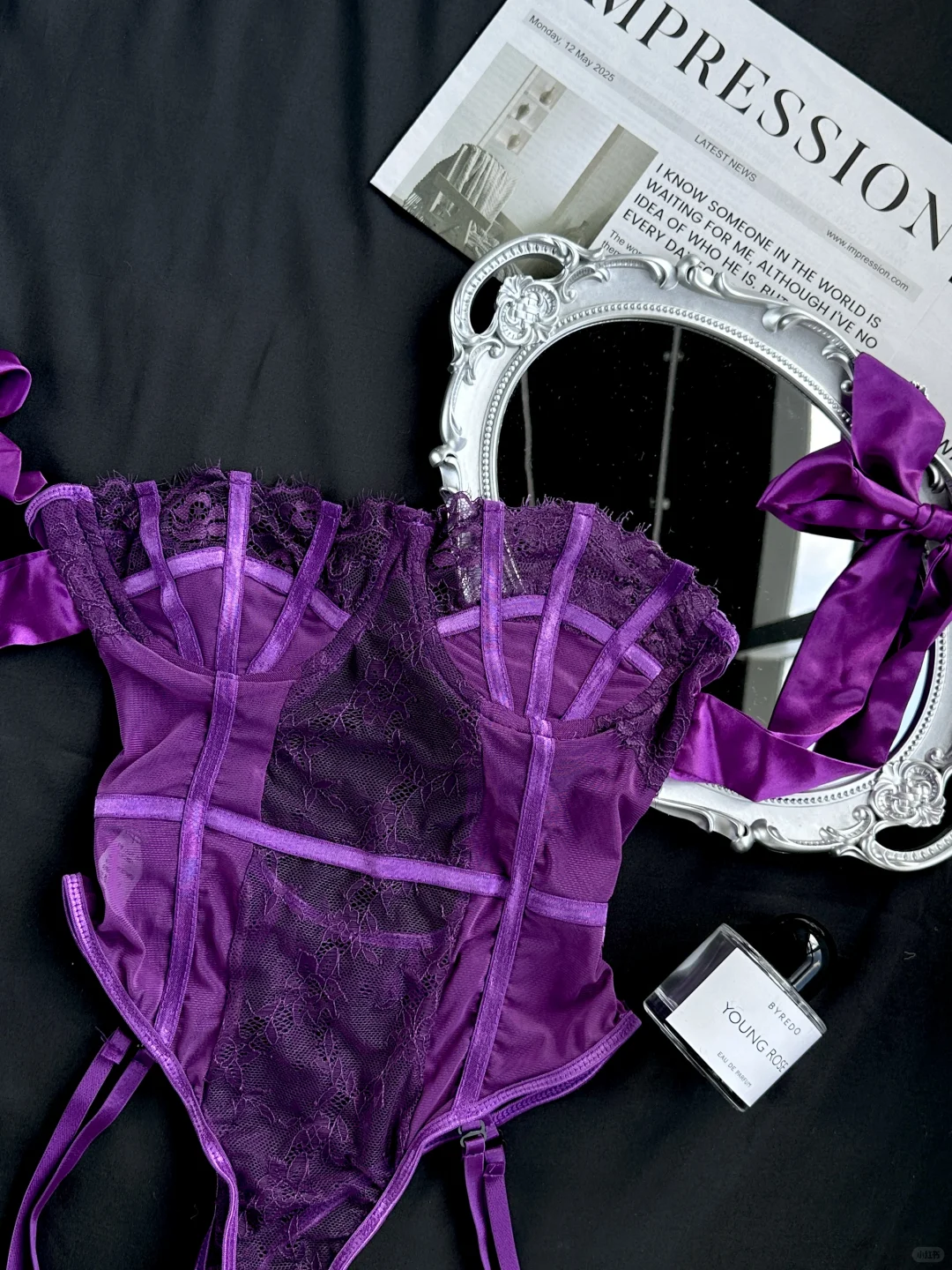 不懂紫色蕾丝的有难了🥹带钢托！大🐻宝冲！