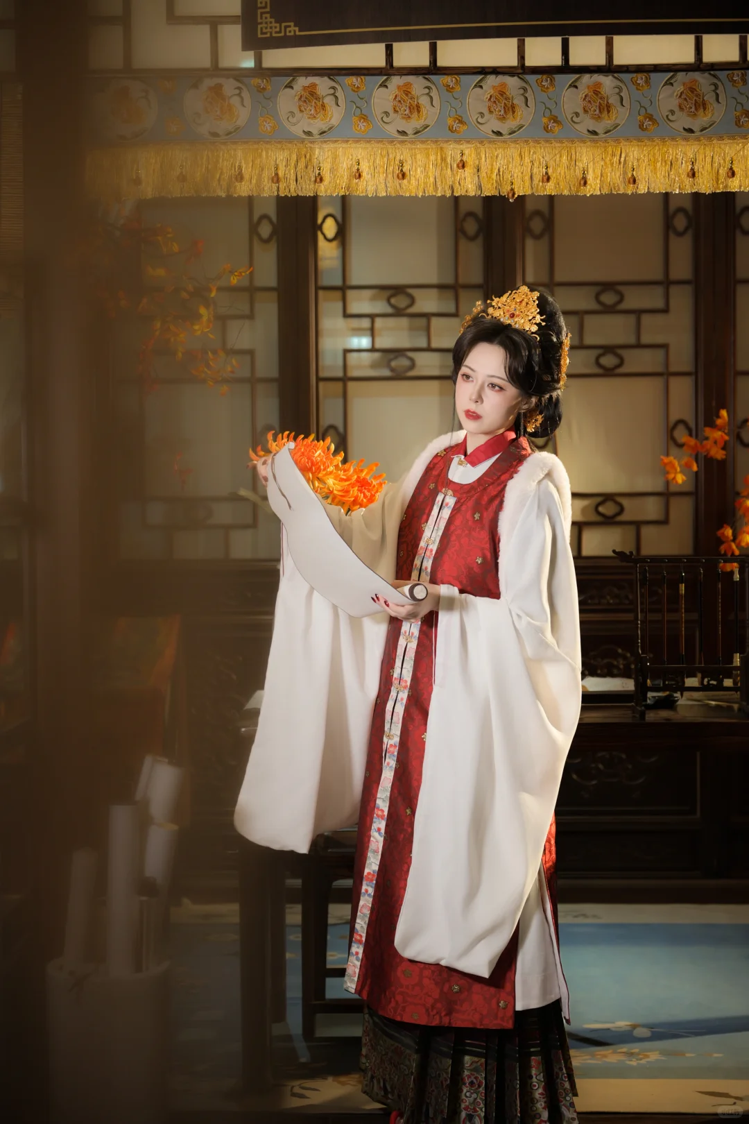 冬日里的大明贵女