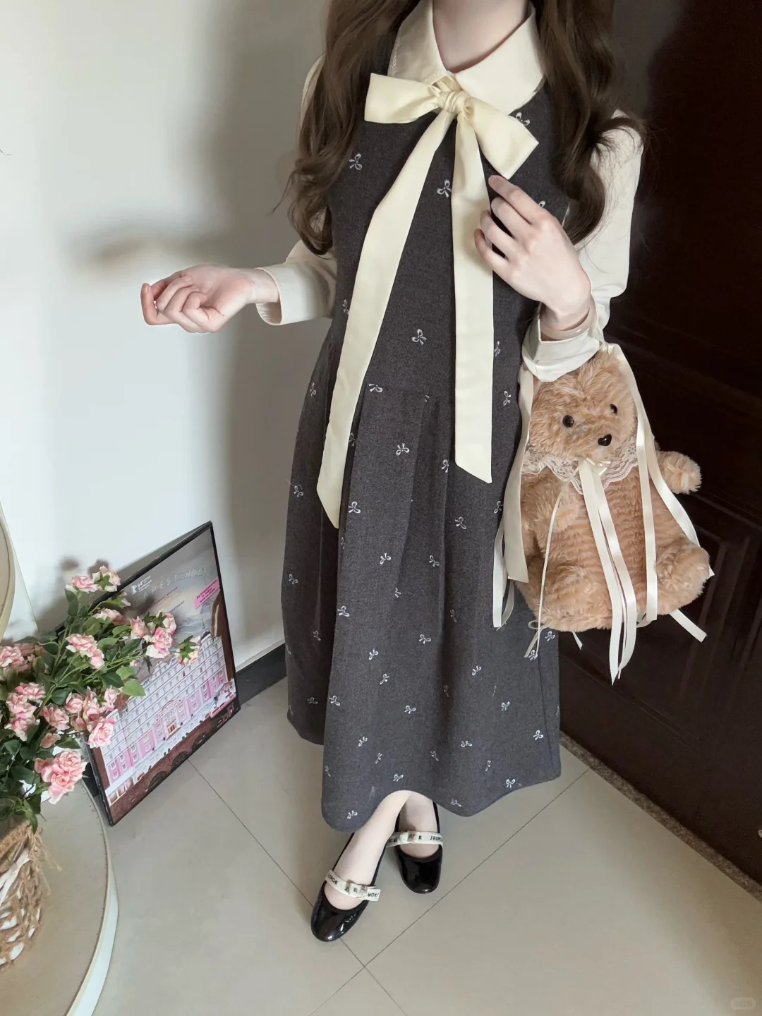 娃娃领乖乖的～