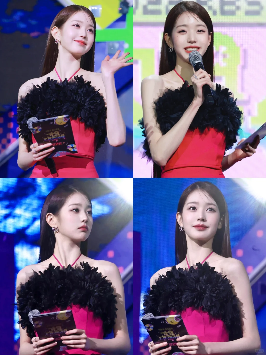 世界上找不到第二个比她更适合玫红色的女人