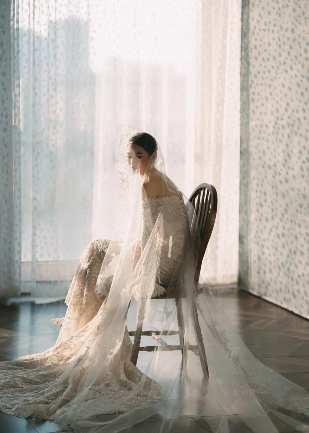 真实客片‼️女明星也太会选婚纱照风格了