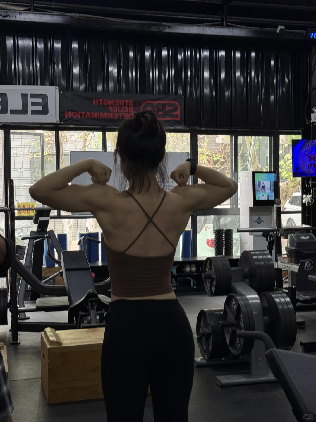 女生练一年多也能很有力量感